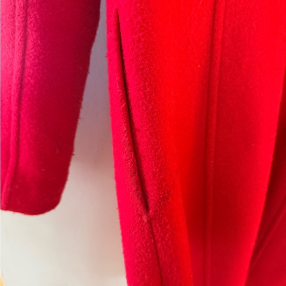 J. Crew Vibrant Red Pea Coat - Picture 5 of 7